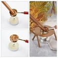 thumbnail image 7 of Wax Seal Sticks 20pcs Sandy Brown Glue Sealing Wax Sticks for Wax Seal Stamp Wax Letter Sealing for Wedding Invitations Cards Envelopes Mails Wine Packages Crafts diy, 7 of 7