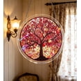 thumbnail image 5 of Acrylic Jigsaw Puzzle Suncatcher-Galactic Colorful Birds, Stained Glass Window Hanging, Home Decor Creative Mom Gifts, Birthday Gifts for Women,Wife, Sisters, Aunt, Besties 7.4in, 5 of 7