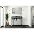 thumbnail image 3 of White Bath Vanity 48 In. W With Grey Quartz Countertop And Faucet - , Soft Close, Abundant Storage Compartments Offered Included Scratch-, Options Available, 3 of 3