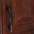 thumbnail image 4 of GlideRite 3 in. Center Arched Square Pull Cabinet Hardware Handle, Oil Rubbed Bronze, 4 of 5