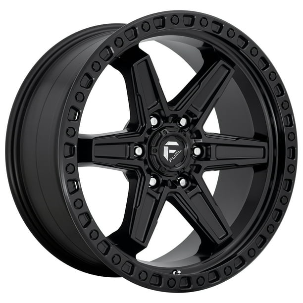 Fuel kicker 20x9 6x139.7 1et 106.10mm matte black wheel