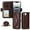 Brown, variant on For iPhone 16 Pro Vintage Leather Wallet Case For Women Men Multi-Card Slots Hidden Button Pocket Detachable Shoulder Strap ,Shockproof Phone Case,Green,For iPhone 16 Pro