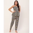 thumbnail image 2 of Moomaya Sleepwear, Printed Sleeveless Nightsuit Set, Camisole Top & Pants Pjs Set, 2 of 9