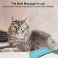 thumbnail image 2 of Bath Massa Brush - Pet Bath Massa Brush For Dogs And Cats - Pet Massa Bru For And Ging, Pet Bru Dispenser For, 2 of 5