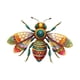 thumbnail image 2 of Mariposa metálica decorativa para pared, colgante elegante y creativo, ideal para decorar paredes de cercas, baños, inauguraciones de casas, aulas y e, 2 of 9
