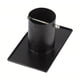 thumbnail image 2 of Adaptador de canaleta de repuesto para cadena de lluvia, accesorio decorativo negro, soporte de hierro resistente para instalación de cadena de lluvia, 2 of 8