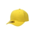 thumbnail image 2 of TopHeadwear Chapeau Ajustable à Crochets et Boucles Structurés, Jaune, 2 of 2