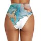 thumbnail image 4 of Gibobby Pantalones cortos de baño Bikini de talle para mujer(Verde de menta,CH), 4 of 5