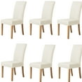 thumbnail image 1 of Funda de silla de uso versátil, súper elástica, extraíble y lavable para decoración de comedor, fácil de renovar el hogar, 1 of 5