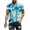 Blue, variant on Men's 3D Novelty Tie Dye Funny Graphic T-Shirts Regular Fit Lightweight Round Neck Short Sleeve Pullover Shirts Summer Casual Athletic Basic Tees Orange M