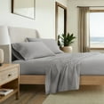 thumbnail image 3 of Premium 100% Cotton Sheet Set - Brushed and Pre-Washed for Ultimate Softness - Comfort Canopy, 3 of 16