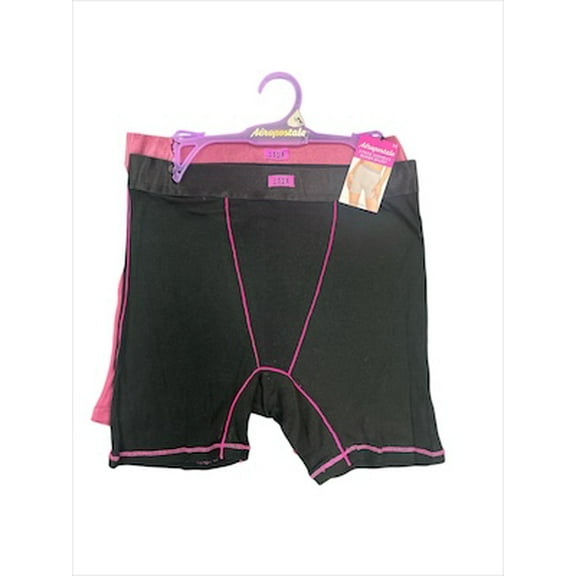 AEROPOSTALE Women's 2-Pack Boxer Short Bike Shorts Underwear