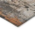 thumbnail image 6 of Dalyn Rugs Machine Washable Indoor/Outdoor Chantille Orange 2'3" x 7'6" Runner Rug, 6 of 7