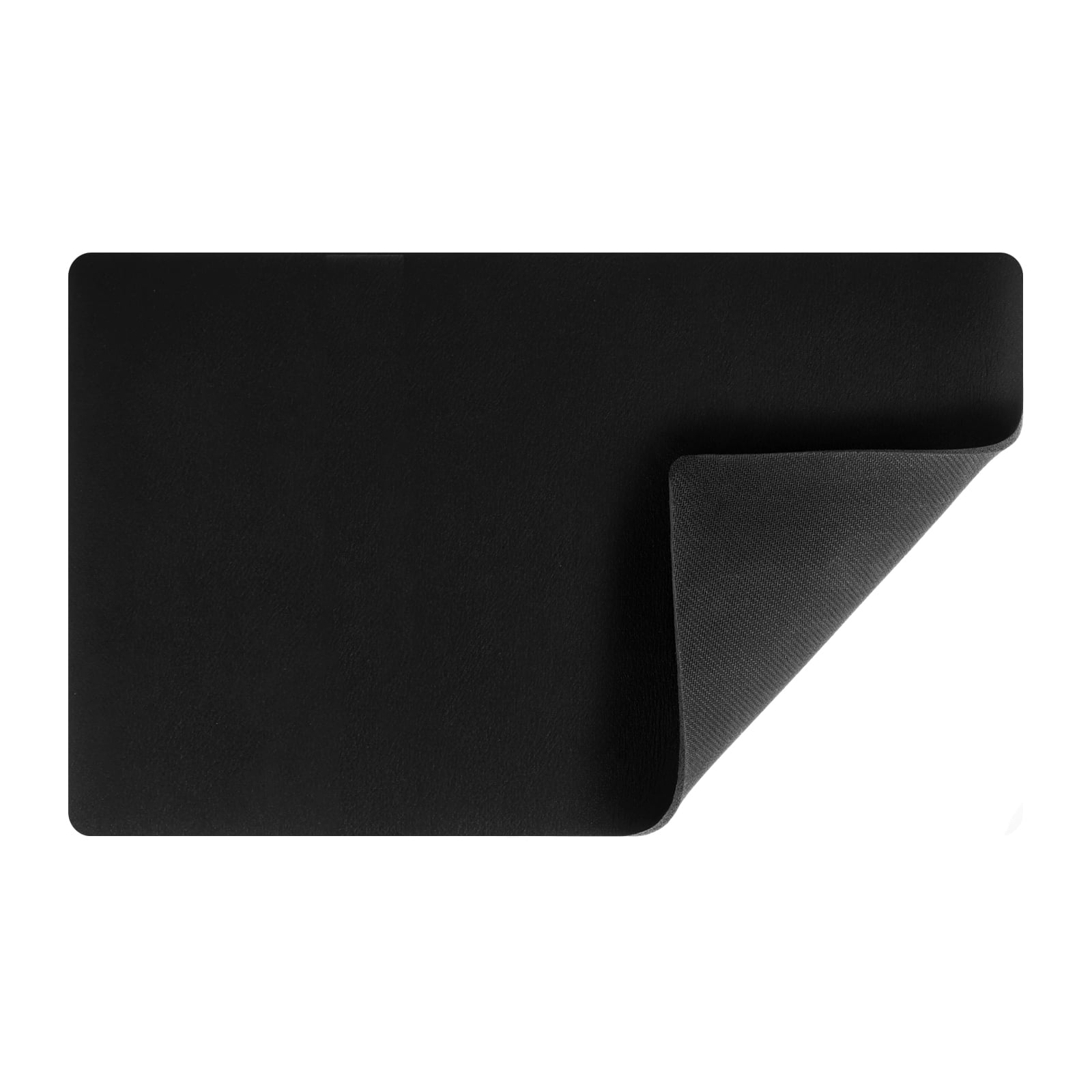 Lzyoehin Coffee Mat PU Leather Dish Drying Mat Black Absorbent Kitchen