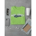 thumbnail image 3 of Retro College New Jersey  T-Shirt Men -Image by Shutterstock, Male x-Large, 3 of 4