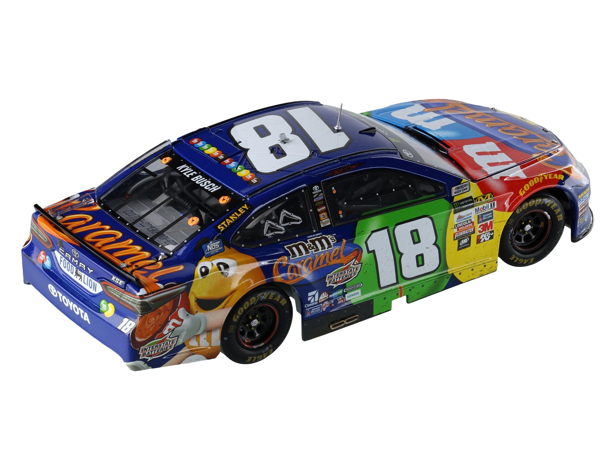 Free Shipping! Lionel Racing Kyle Busch 2017 All Star Win
