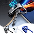 thumbnail image 1 of Xihbxyly En Venta Auriculares Bluetooth para Negocios, Inalámbricos, Colgantes, No Intraauriculares, Reducción de Ruido, Pantalla Digital, Micrófonos de Larga Duración, Batería Alta, Batería de Larga, 1 of 7