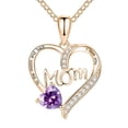 thumbnail image 1 of POINTERTECK Collier Lettrage Cœur de Maman, 1 of 7