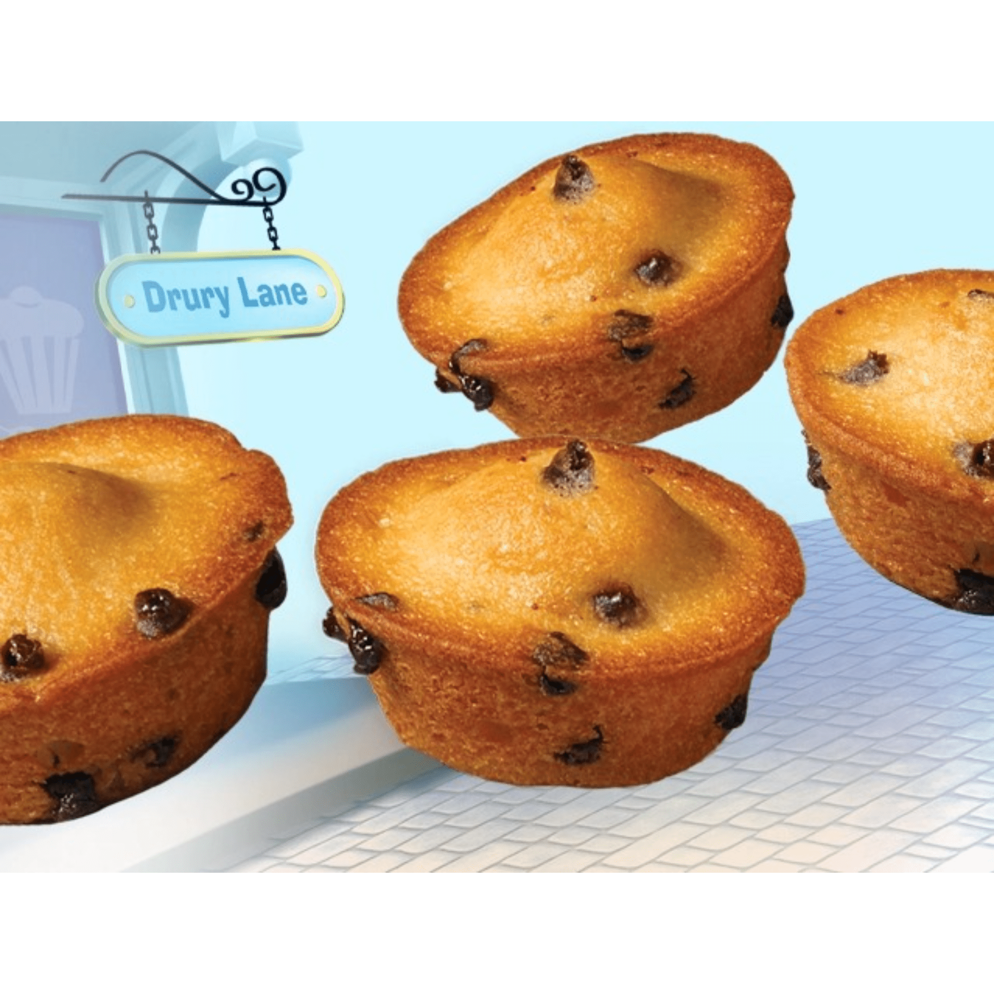 Little Debbie Chocolate Chip Mini Muffins, 4 Boxes of Bite-Sized Muffins