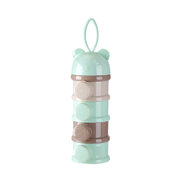 Hearth & Gear Contenant de Lait en Poudre Facile à Transporter Poudre pour Bébé Détachable Portable Collation Lait Textile de Maison Rangement Livre Contenants de Rangement 45 Rangement avec Couvercles Ensemble de Rangement Organisateur Transparent Organisation Transparente