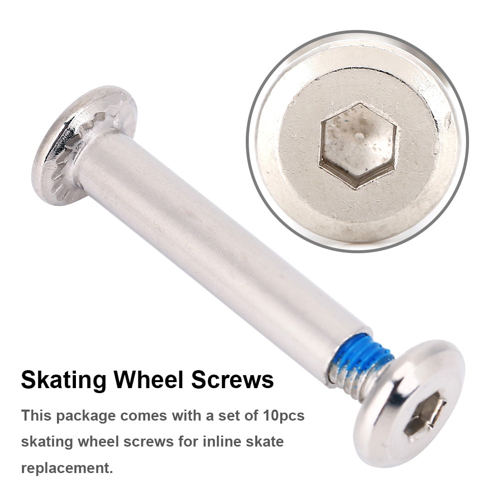 8x inline roller axles blades screws skate wheel bolts for Ice Hockey Skates.gu 