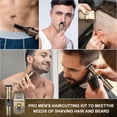 thumbnail image 7 of Professional Hair Clipper Electric  Foil Shavers for Men Body Nose Ear Hair Grooming Kit with Triple Blades Cordless Waterproof, 7 of 7