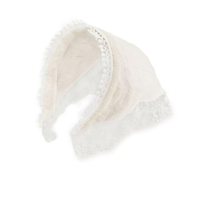 Diadema de Bufanda Triangular Salvador Beige