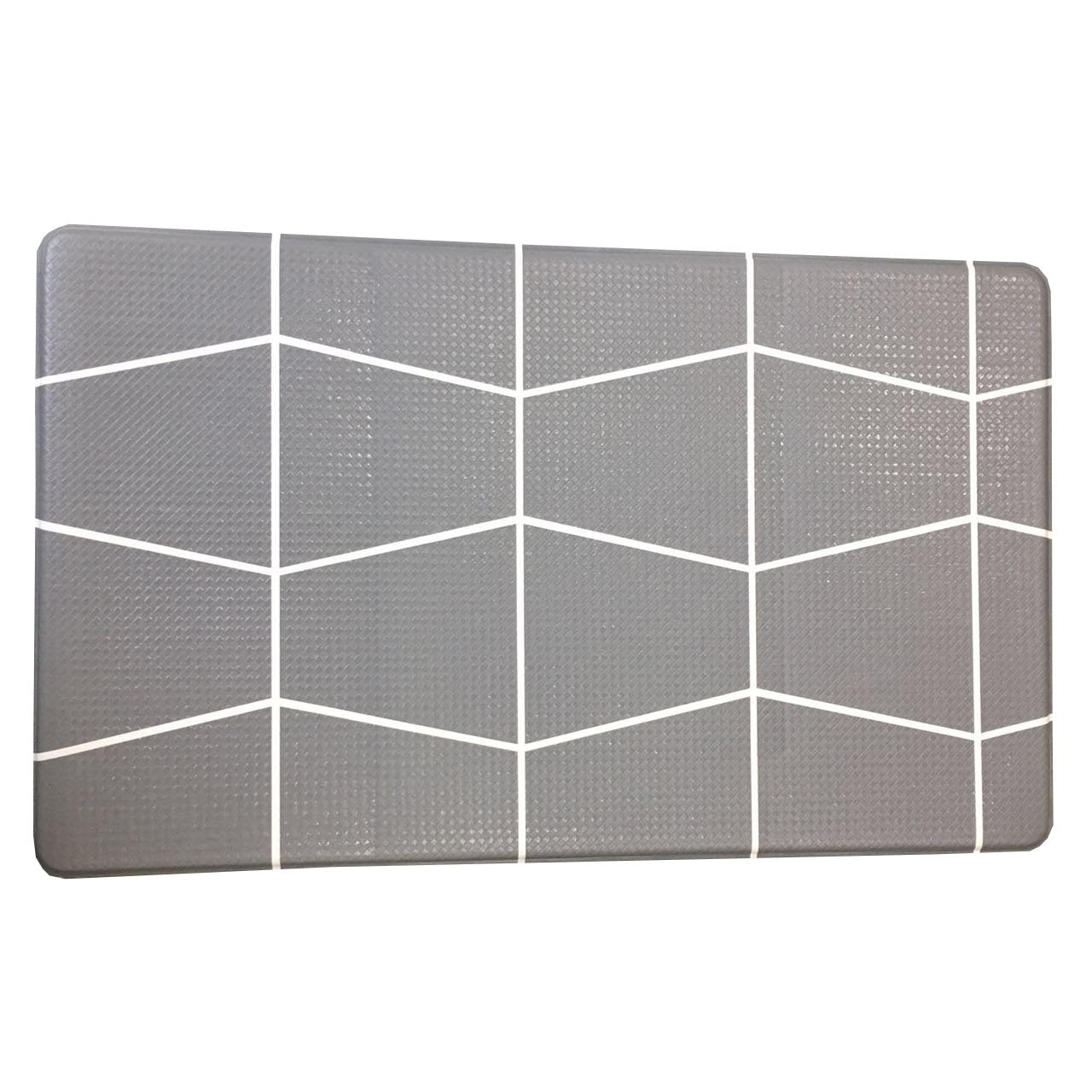 Art3d Kitchen Mat Cushioned Anti Fatigue Rug 18" X 30"，Non Slip，Standing and Comfort Desk/Floor Mats for House, Office, Garage