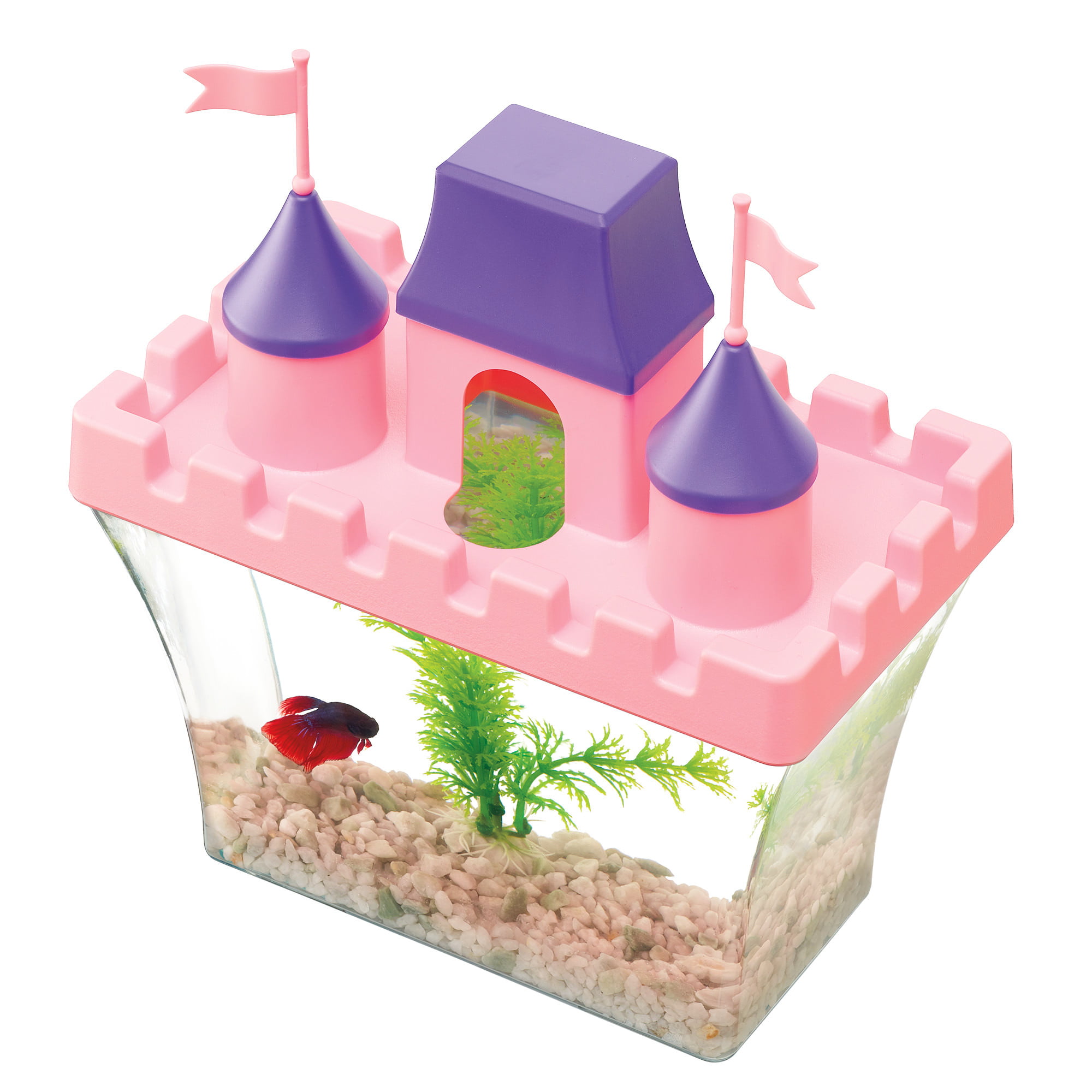 castle betta fish tank