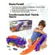 thumbnail image 4 of PINGÜE® City & Speed | Pista Dino Track para Niños | Set de Transporte y Almacenamiento | Alta Velocidad | Para Vehículos 1:64 | Morado | Tamaño 63x14x31 | Juguetes Niños estilo Hot Wheels., 4 of 7