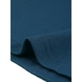 thumbnail image 5 of Agnes Orinda Women's Plus Size Tops V Neck Swiss Dots Puff Sleeve Casual Blouses Tee 4X Dark Blue, 5 of 6