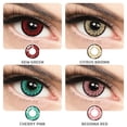 thumbnail image 3 of Lentillas graduadas de 5 tonos para Cosplay, lentes de contacto de Anime para ojos de Halloween, uso anual, 14,2mm, OVOLOOK-1 pares, 3 of 4