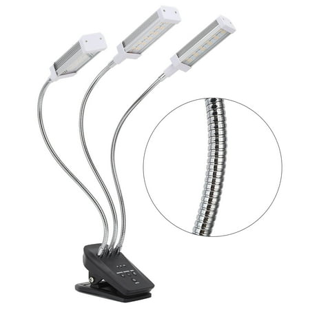 

Domqga Grow Light LED 3 Lighting Mode Plant Grow Light 3 Head For Garden For Balcony For Greenhouse