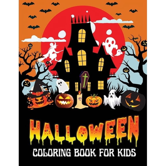 Halloween Coloring book for kids, (Paperback)