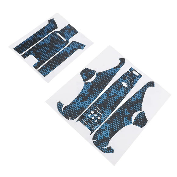 Etiqueta Engomada De La Piel Del Dron, Fácil De Aplicar Protección Resistente Al Desgaste Calcomanía Del Cuerpo Del Dron Estilo De Escala De Serpiente Azul PVC Decorativo Ajuste