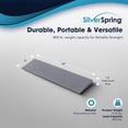 thumbnail image 4 of VersaRamp Lightweight Foam Threshold Ramp for Wheelchairs, 1.5 Inch Rise, Gray, 4 of 7