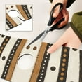 thumbnail image 6 of Yayeee Faucet Mat for Kitchen Sink 14.7" Diatomite Long Splash Guard Pad, Beige Abstract Dots, 6 of 7