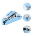 thumbnail image 3 of Mini Portable Handheld Sewing Machine Quick Stitch Tool for Fabric Clothing (Random Color), 3 of 5