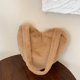 thumbnail image 4 of Bolso bandolera con forma de corazón para mujer, bolso de hombro portátil de felpa, bolso decorativo, 4 of 6