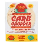 Santa Fe Tortilla Company Carb Chopper 7" Flour Tortillas, 10 Count (12.8 oz)