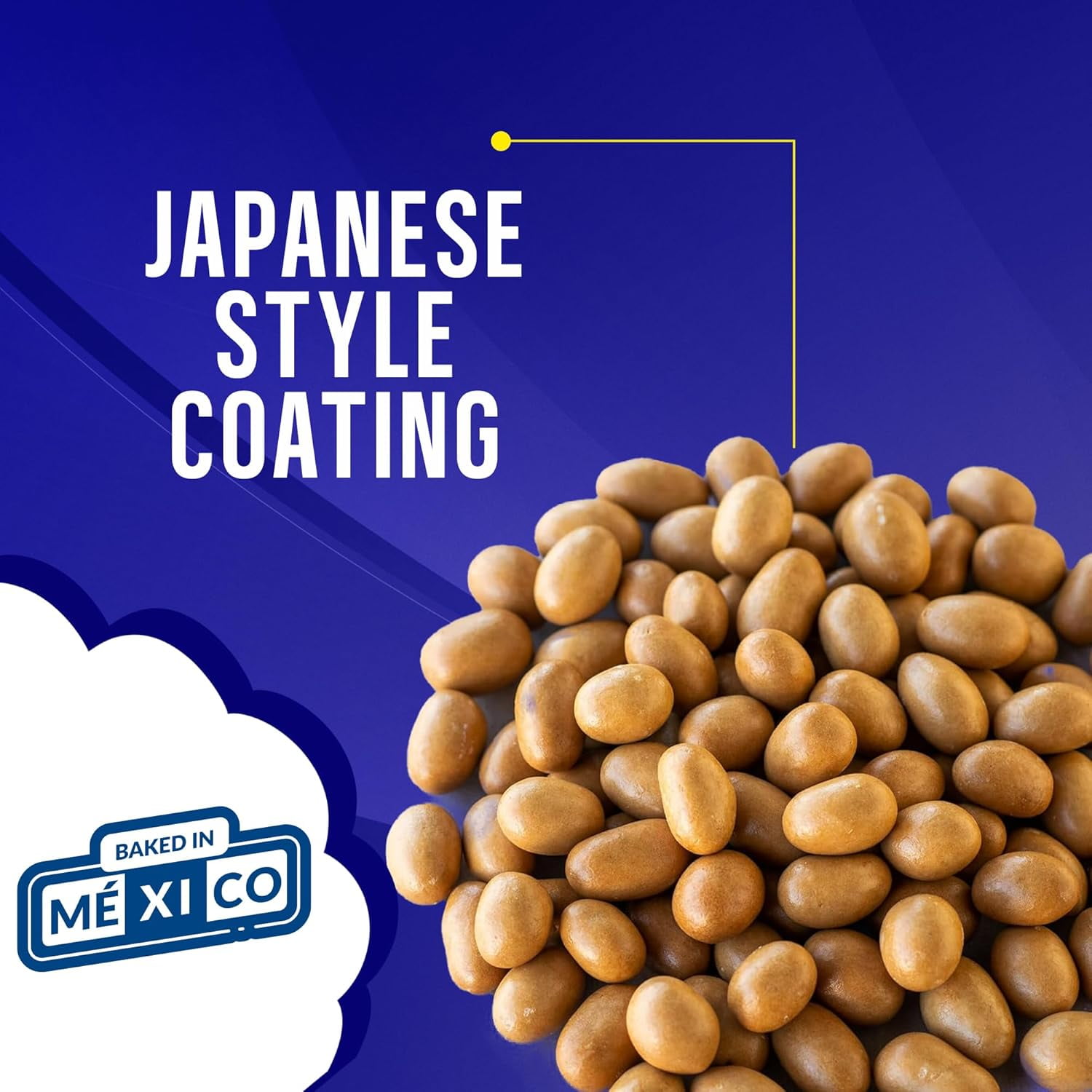 Manzela Crunchy Japanese-Style Flavor Peanuts | Large 900g |  Resealable Bag, 900gr | (2bags)