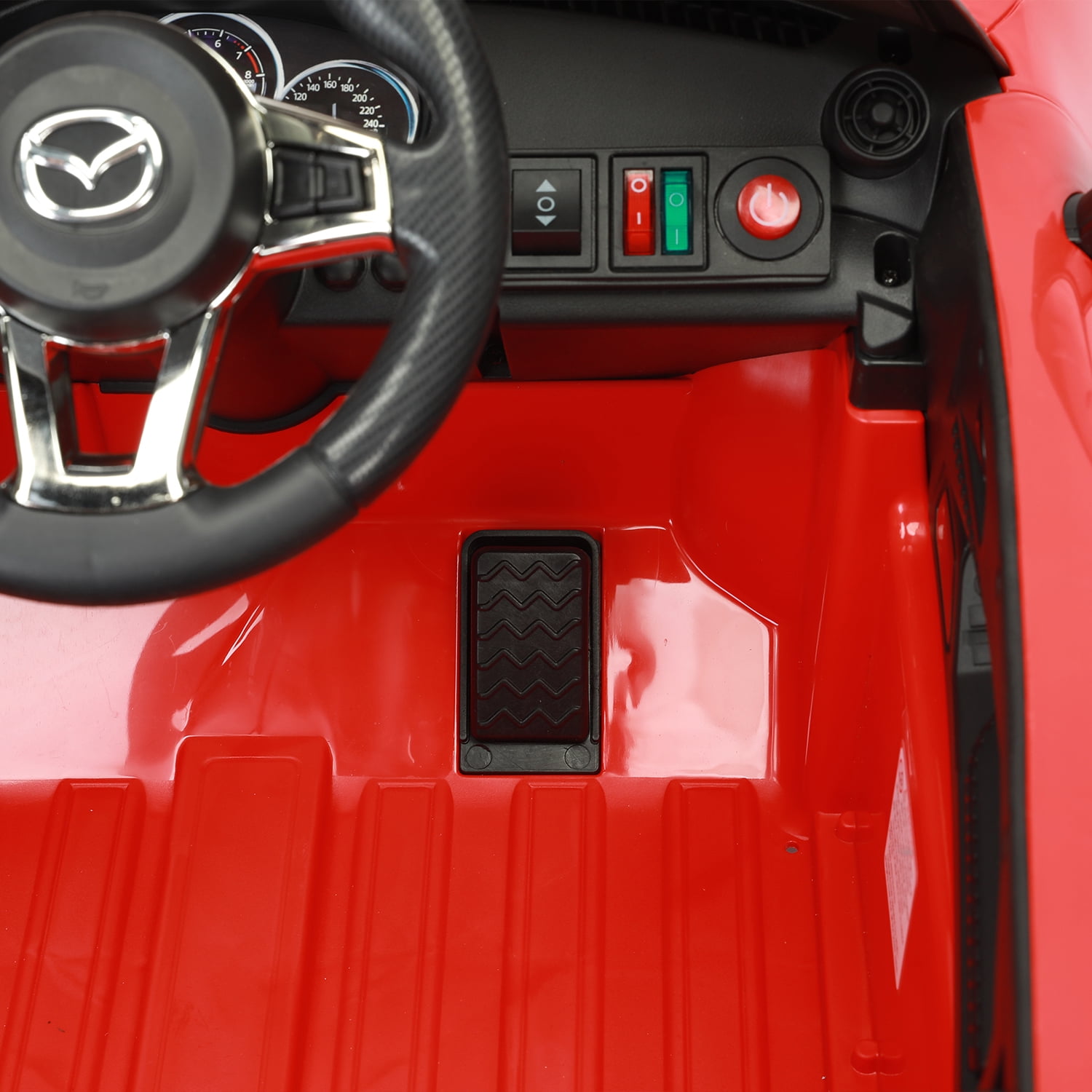 CIPACHO Licensed MAZDA MX-5 RF, 12V Ride On Cars for Kids, Electric Kids Truck Cars, Battery Motorized Vehicles with 2.4G Remote Control, USB, Bluetooth, Red CIPACHO Licensed MAZDA MX-5 RF, 12V Ride On Cars for Kids, Electric Kids Truck Cars, Battery Motorized Vehicles with 2.4G Remote Control, USB, Bluetooth, Red