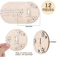 thumbnail image 2 of Baby Monthly Milestone Cards Whaline, 12 unidades, 3D, madera de margarita, 2 of 7
