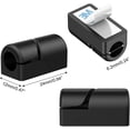 thumbnail image 3 of Organizador de líneas autoadhesivo negro CC01 * 20 piezas Xemadio WMZL-1164-1, 3 of 7