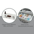 thumbnail image 5 of Simplify Medium Rectangular Drawer Organizer, Clear, 5 of 8