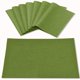 thumbnail image 1 of Rinpon Juego De 8 Manteles Individuales De Tela Tipo Lino, Lavables A Máquina, Resistentes Al Calor, Manteles Individuales De Cocina De Poliéster Grueso Sin Arrugas Para Mesa De Comedor (Verde), 1 of 5