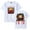 White, variant on OsamaSon Jump Out Tour 2025 Merch T-Shirt Women Men Crewneck Casual Short Sleeve Tee