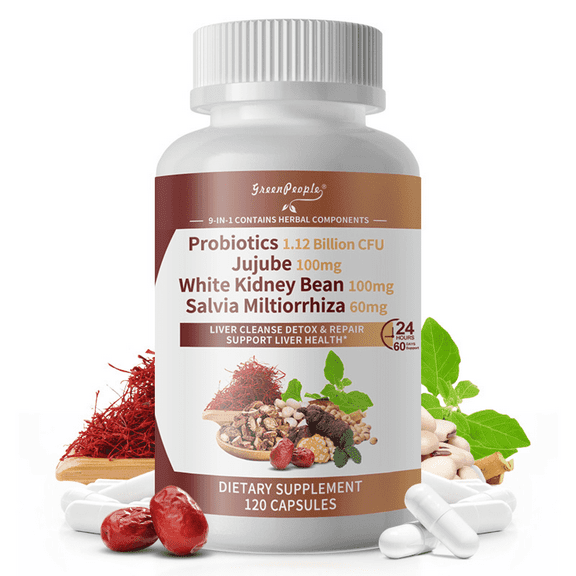 Greenpeople Probiotics for Women, 1.12 Billion CFU, 9-in-1 formula Probiotic Supplement, 120Ct