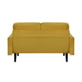 thumbnail image 5 of Ember Interiors Molly Loveseat, Yellow, 5 of 9