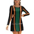 thumbnail image 1 of Planet Earth In Space Sweetheart Knot Flared Dress Fashion Design Large Size Loose Dress Planet Earth Space Solar System, 1 of 5